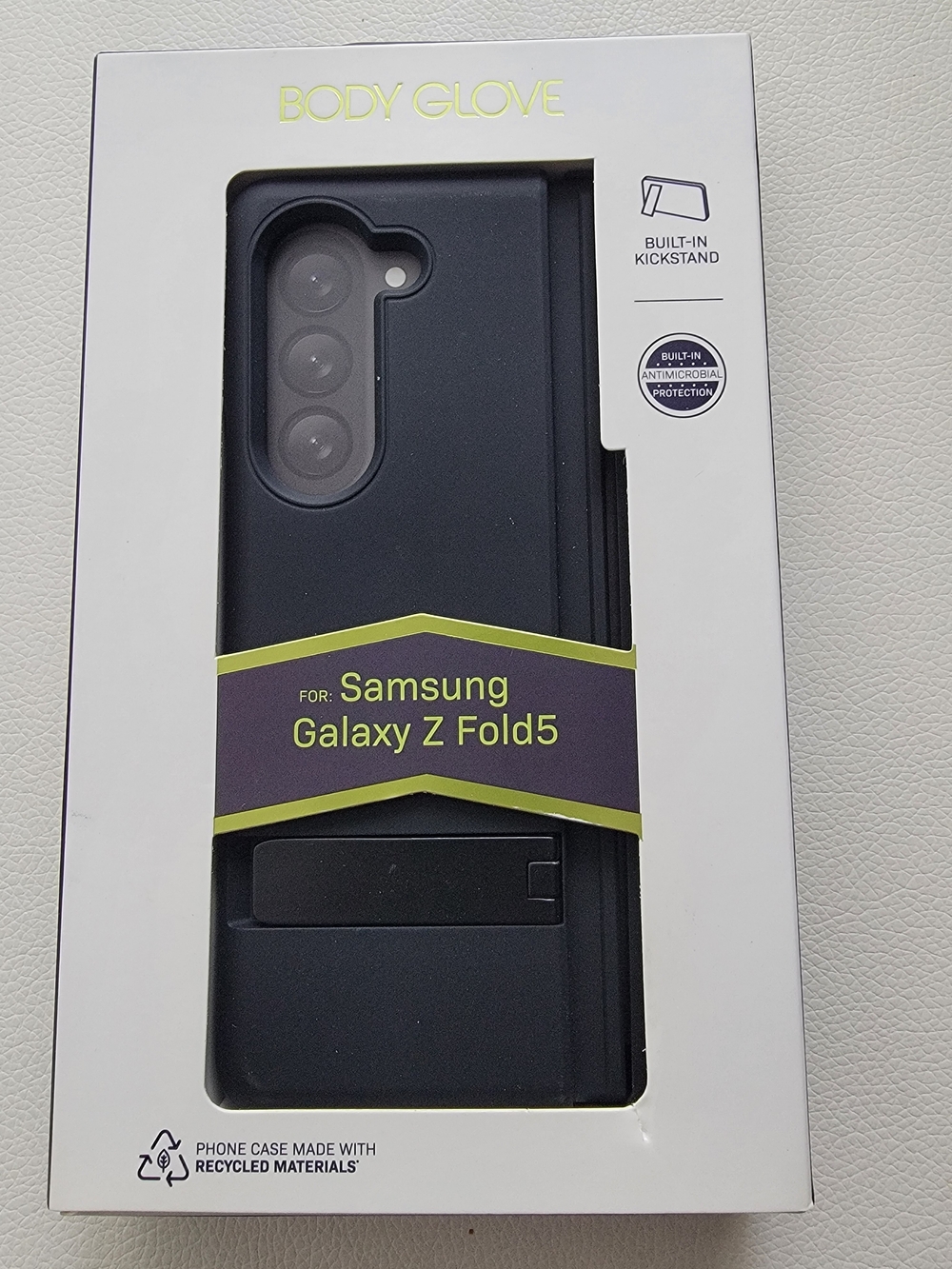 Body Glove Black Samsung Galaxy Z Fold5 Case with Kickstand